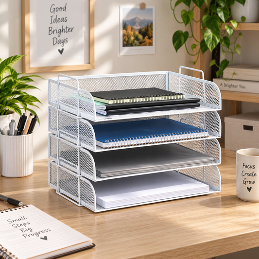 Stackable Metal Paper Organizer