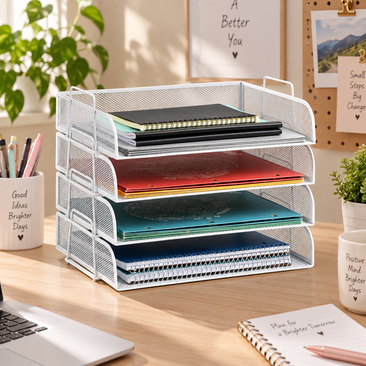 Stackable Metal Paper Organizer