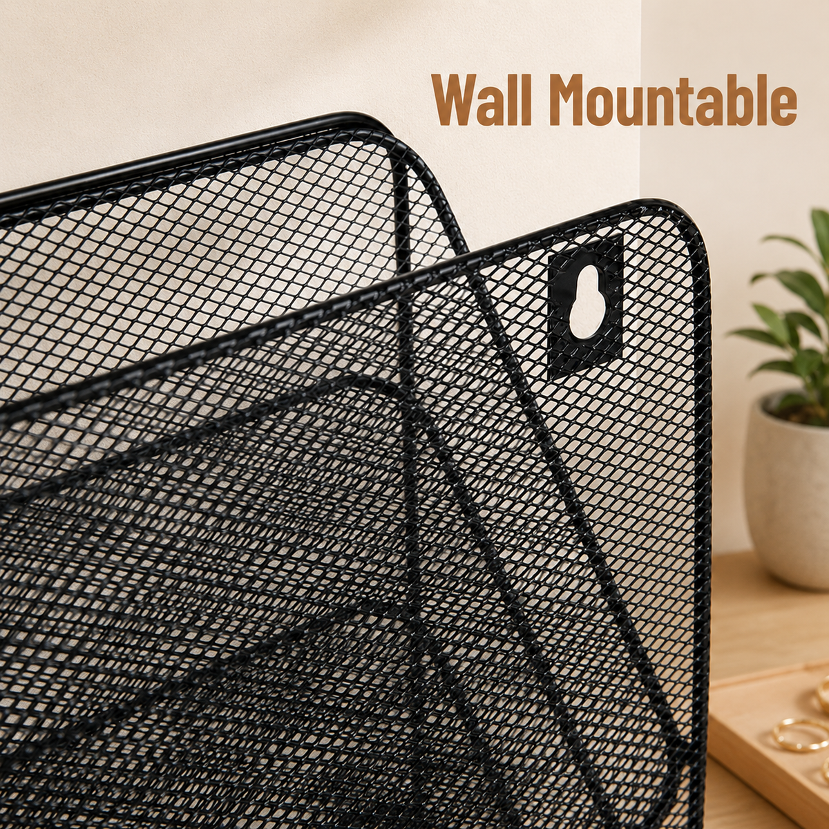 4-Tier Vertical File Organizer