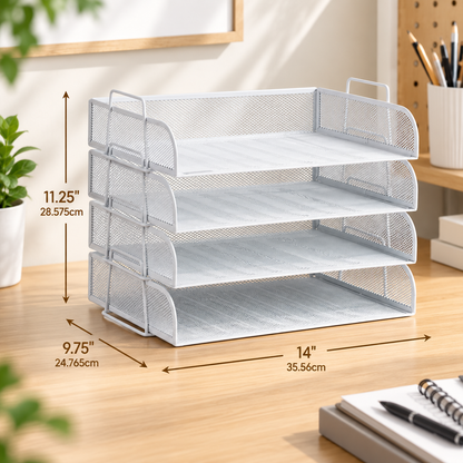 Stackable Metal Paper Organizer